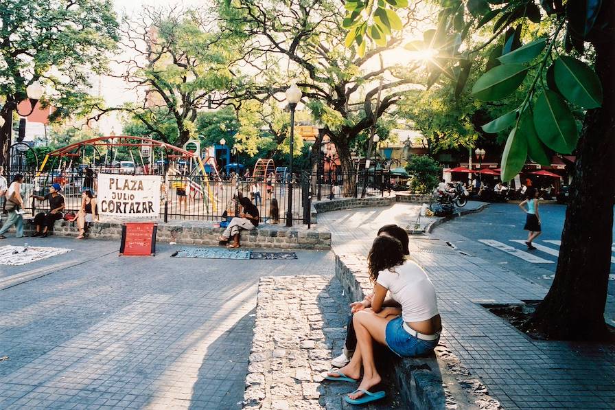 Place Julio Cortazar - Buenos Aires - Argentine © Gunner Knechtel/LAIF-REA