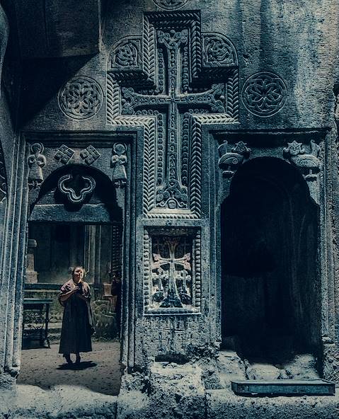 Monastère de Geghard - Goght  - Arménie © Jérôme Galland