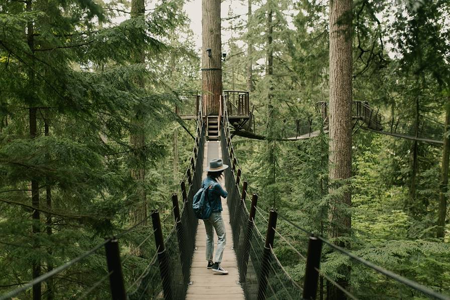 Capilano Suspension Bridge - Vancouver - Canada © Britney Gill