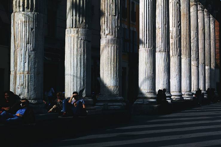 Colonne di San Lorenzo - Milan - Italie © Pauline Chardin