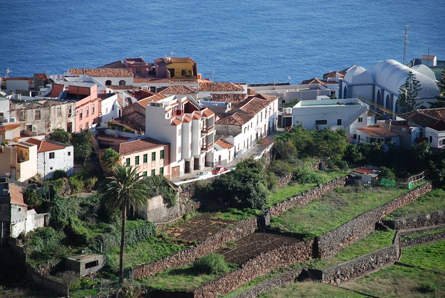 Le village d'Agulo - La Gomera - Iles Canaries © Jean-Bernard Desbat