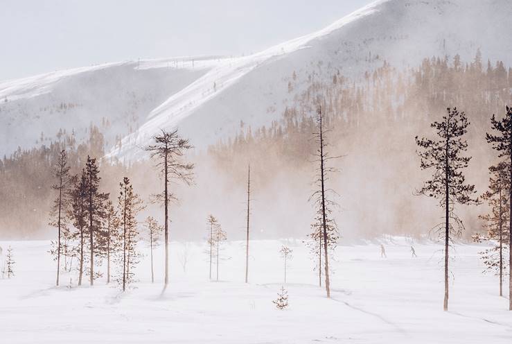 Mont Yllästunturi - Laponie - Finlande © Jérôme Galland