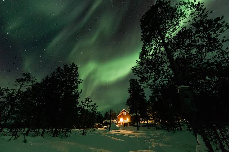 Aurore boréale - Finlande © Anakin Fox/Getty Images/iStockphoto