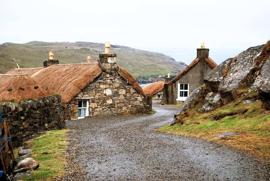 Blackhouse - Ile de Lewis - Ecosse - Royaume Uni © Katarina Tauber/Fotolia