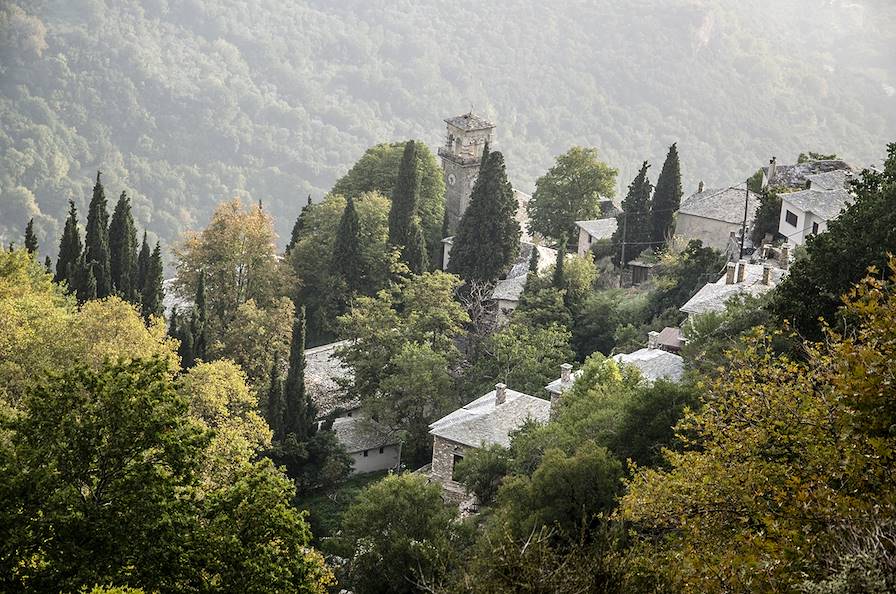 Village de Pélion - Grèce © Emilie Delfaut