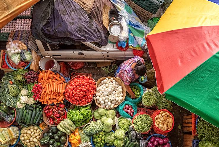 marché La Democracia - Quetzaltenango - Guatemala © AdobeStock/Ingo Bartussek