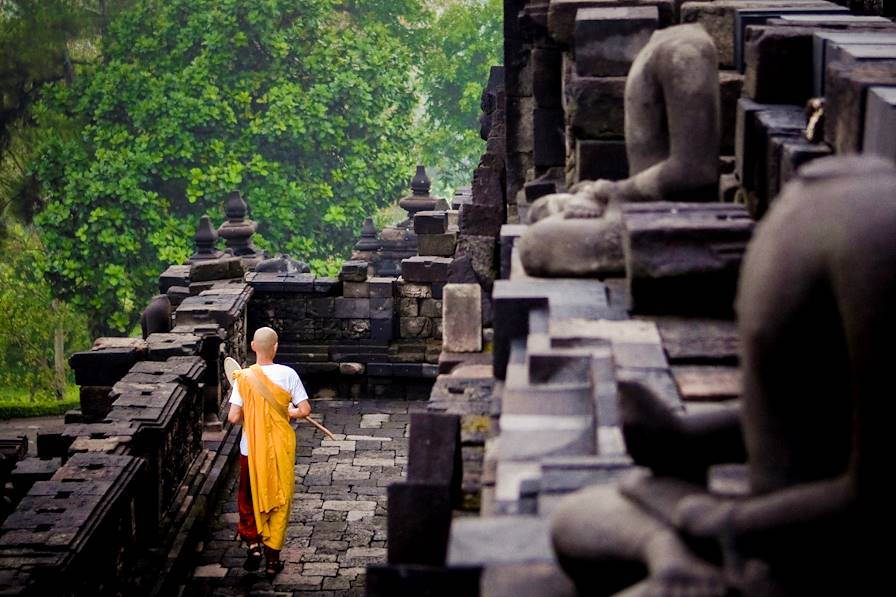 Borobudur - Central Java - Indonésie © Jérôme Galland