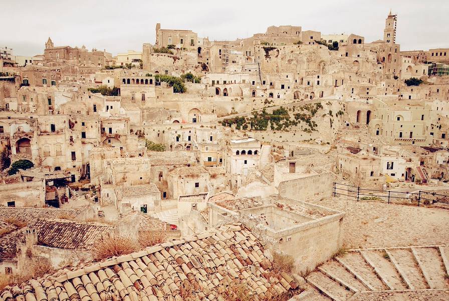 Sassi et parc des églises rupestres de Matera - Italie © Berthold Steinhilber/LAIF-REA