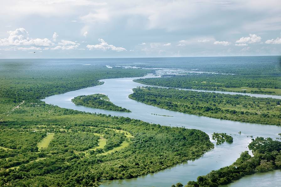 Fleuve Zambèze - Victoria Falls - Zimbabwe © Maiteali/E+