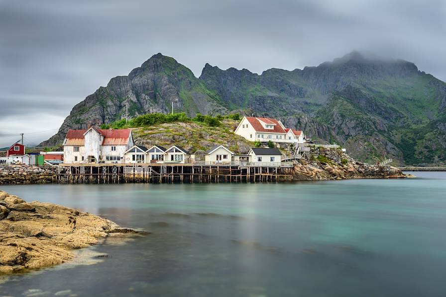 Henningsvaer - Nordland - Norvège © miroslav_1/Getty Images/iStockphoto