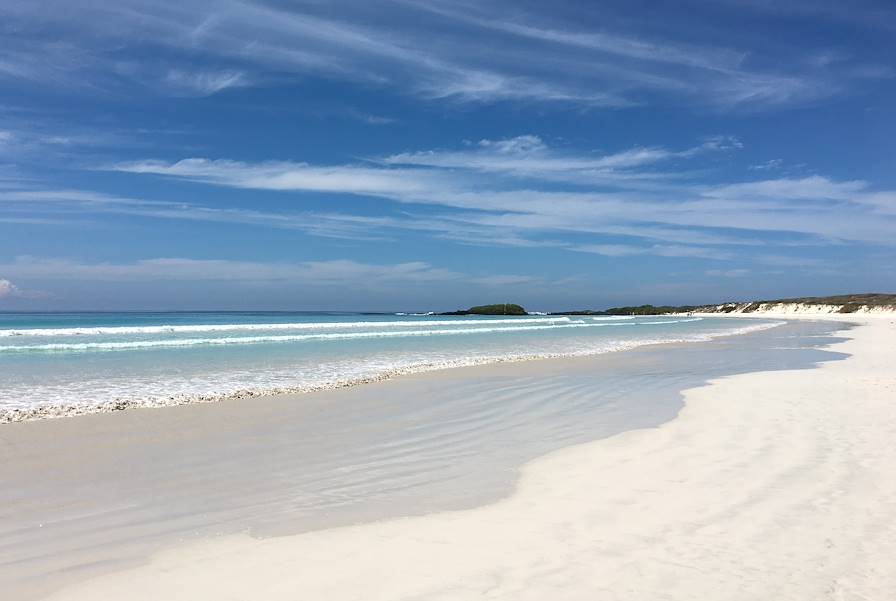 Tortuga Bay sur l'île Santa Cruz - Îles Galápagos - Equateur © Alain Capestan