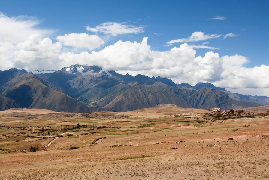 Randonnée entre Moray et Maras - Vallée sacrée des Incas - Province de Cuzco - Pérou © Danielle Ghostine