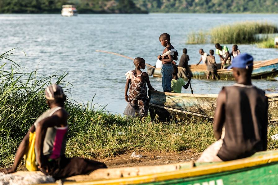 Canal de Kazinga - Parc national Queen Elizabeth - Ouganda © Andreas Hub/LAIF-REA