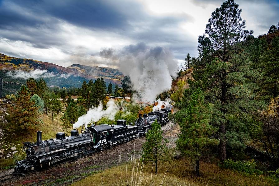 Durango Silverton Train - Colorado - Etats-Unis © Robert - stock.adobe.com