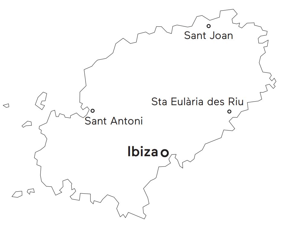 Carte d'Ibiza