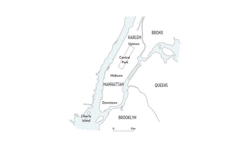 Map de Manhattan