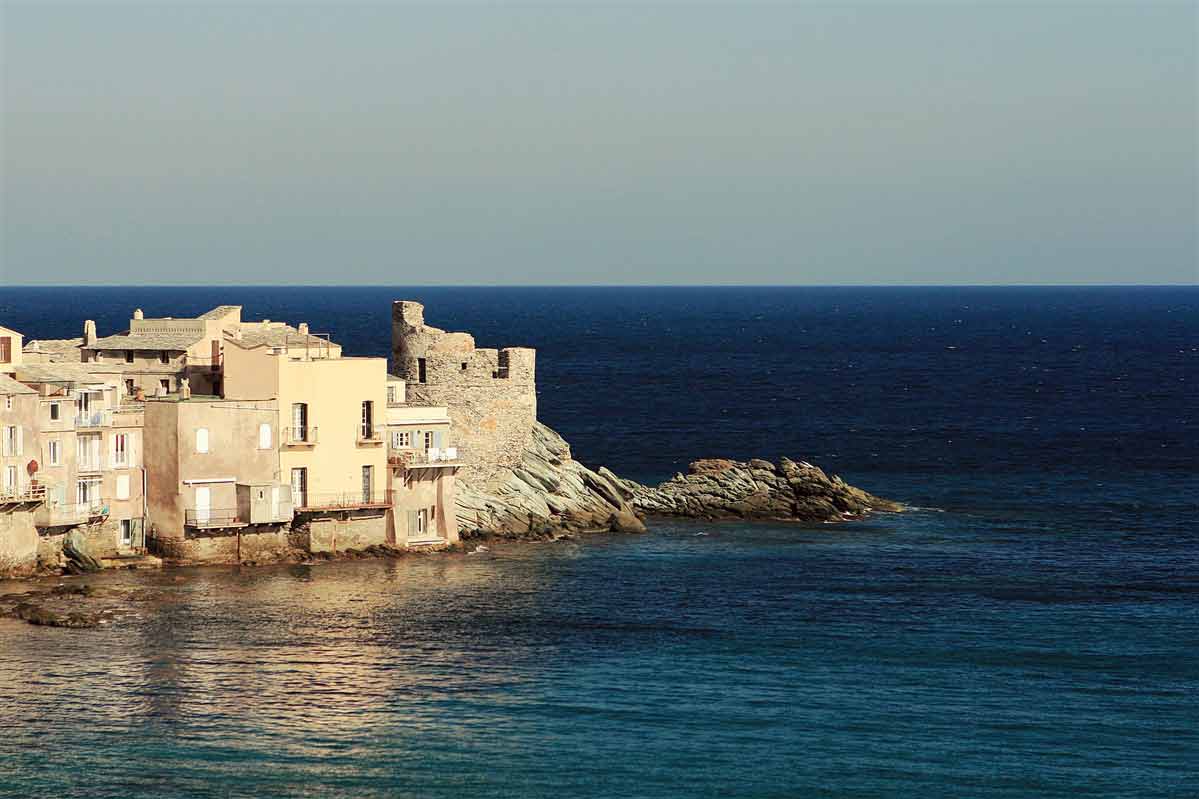 Village d'Erbalunga en Corse