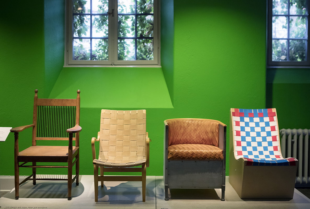 Séries de chaises au design scandinave