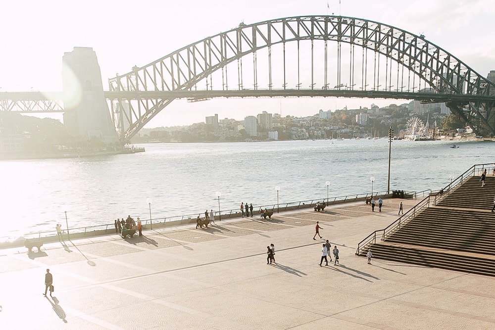 Harbour Bridge à Sydney