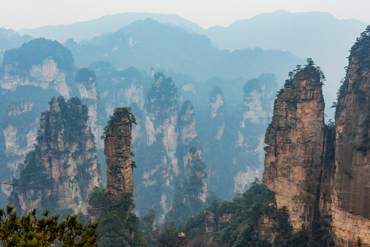 Les Monts Tianzi du film Avatar