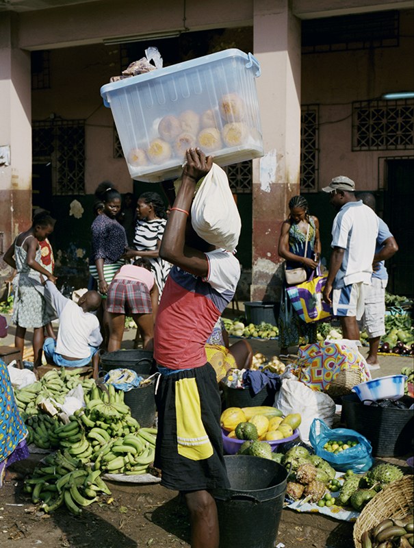 marché à São Tomé