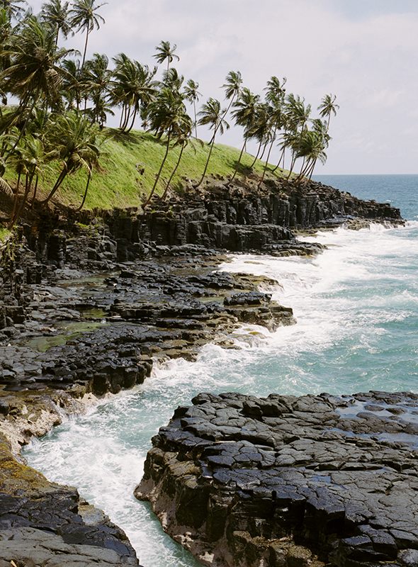 rochers à São Tomé
