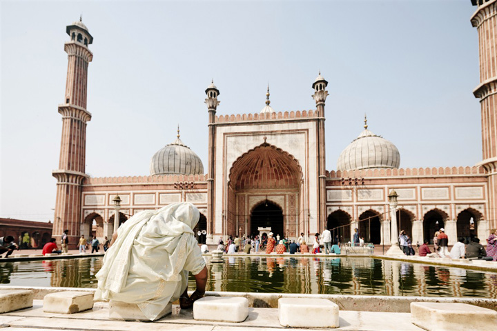 Visiter Jama Masjid, la mosquée de l’empereur