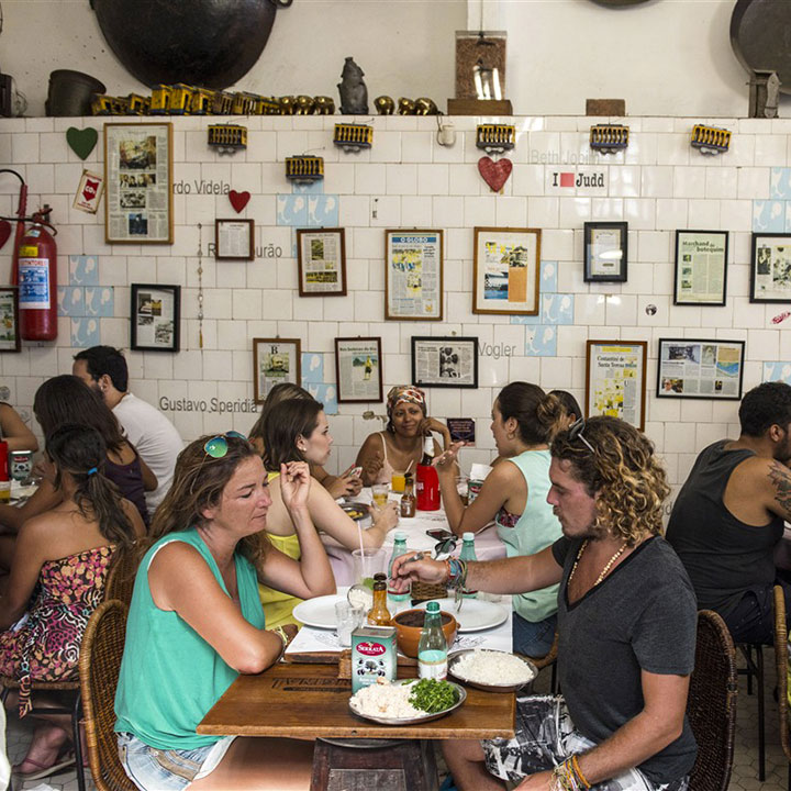 Quantité dans un restaurant du Brésil