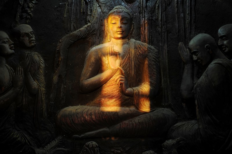 Réplique du Bouddha
