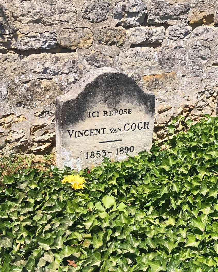 tombe de Van Gogh à Auvers-sur-Oise