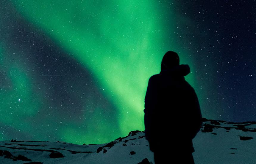 Observation des aurores boréales en Norvège